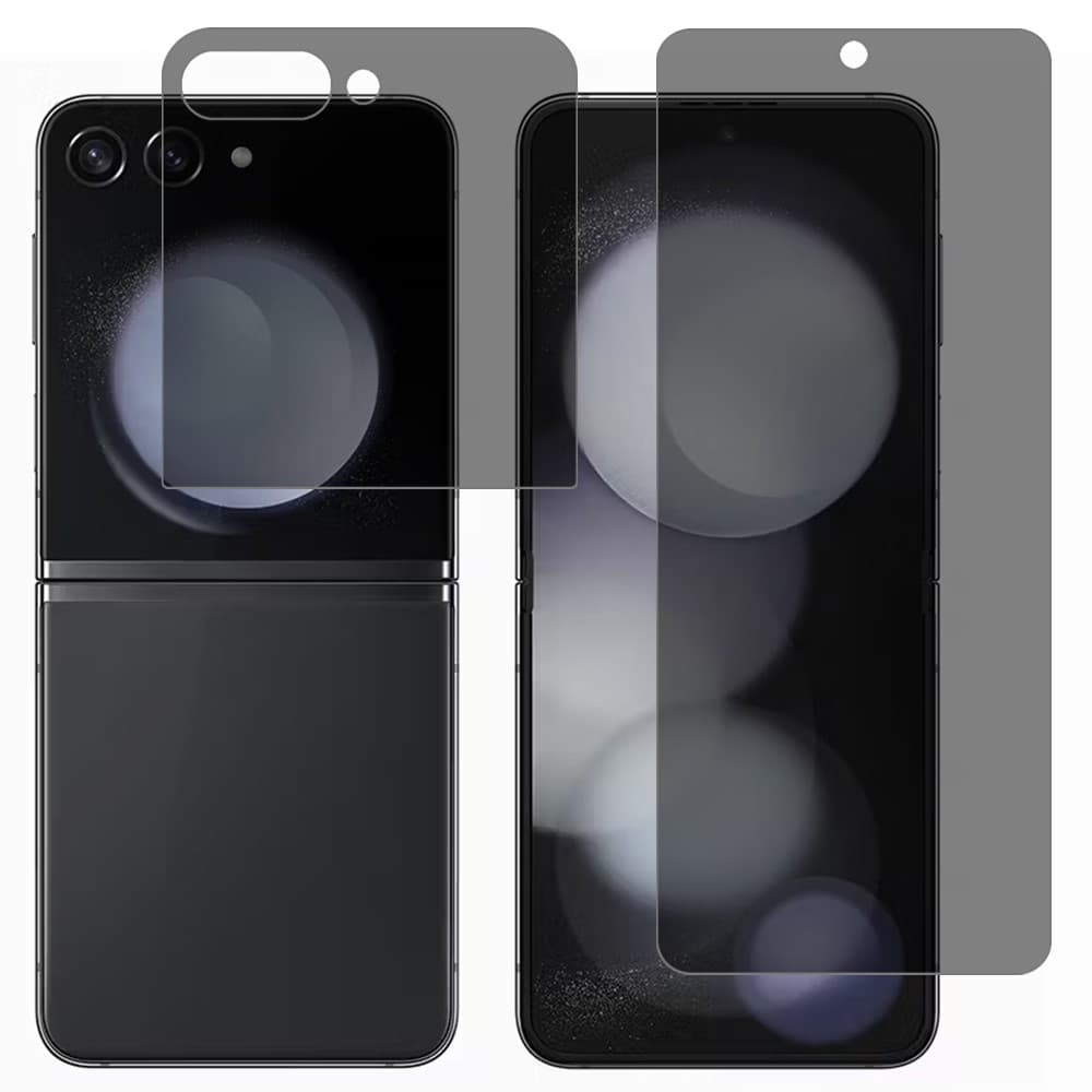 Privacy Skrmskydd Inner + Bakskrm Samsung Galaxy Z Flip 6
