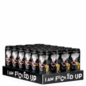 24 x I am F-cked Up Drink, 330 ml, Energy Drink, kort datum