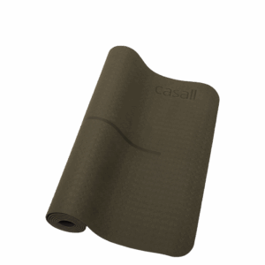 Yogamatta Position 4mm Skogsgrn/Svart