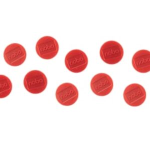 Nobo 1915300, Magnet för skrivtavla, Röd, 32 mm, 18 mm, 32 mm, 160 mm