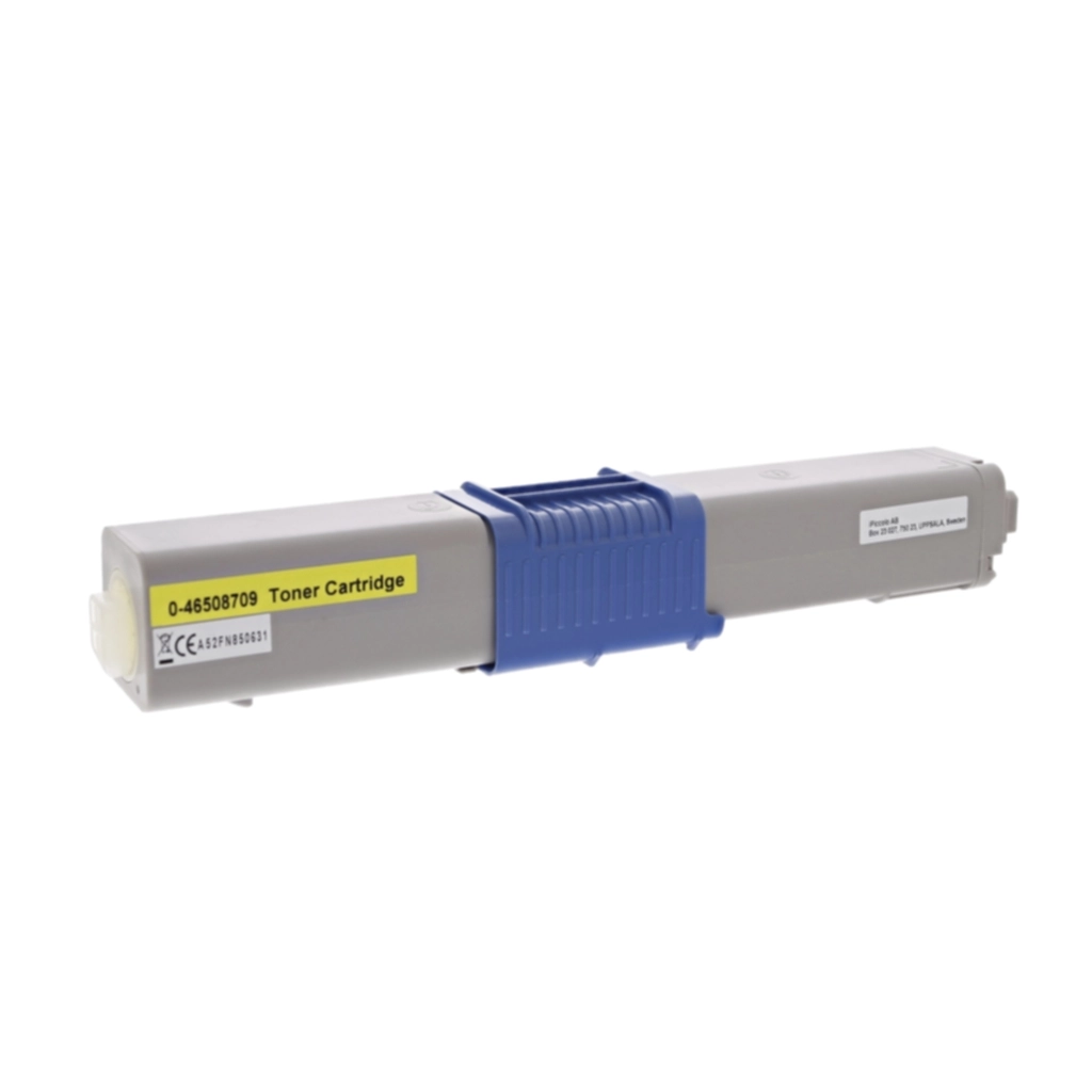 WL Tonerkassett, erstter Oki 46508709, gul, 3.000 sidor 0-46508709 erstter 46508709