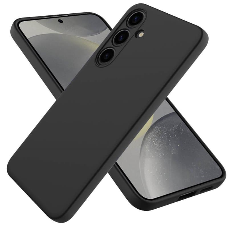 Liquid silikon skal Samsung Galaxy A25 5G - Svart