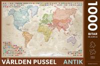 Världen Pussel Antik 1000 bitar