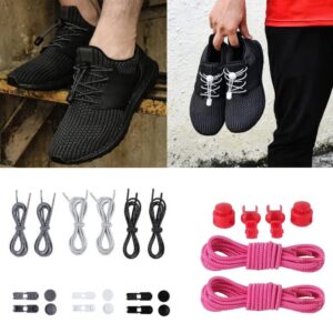 Knytfria Skosnören – Elastiska Snören för Vuxna & Barn