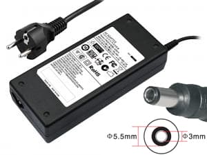 Laddare fr Samsung 19V 4.74A 90W 5.5x3.0mm