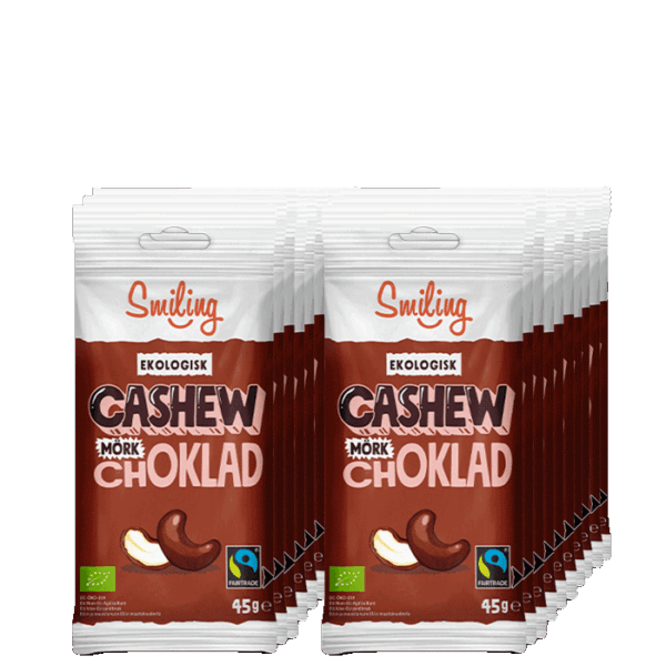20 x Naturgodis Cashewntter 45 g