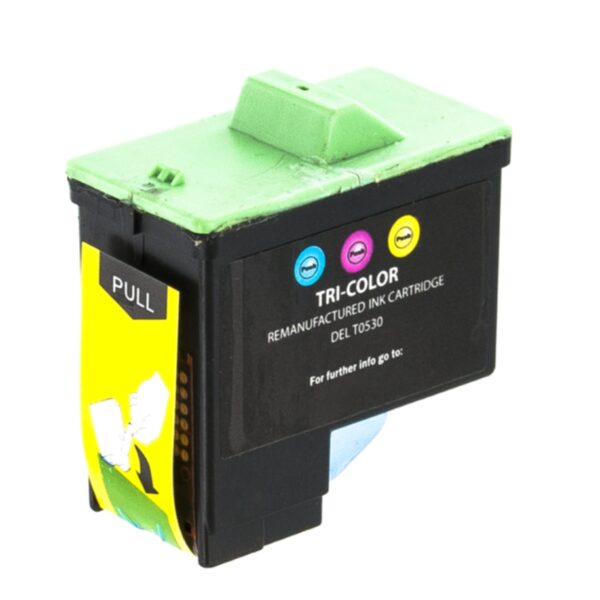 WL Bläckpatron färg, ersätter Dell T0530 MDA010 ersätter T0530