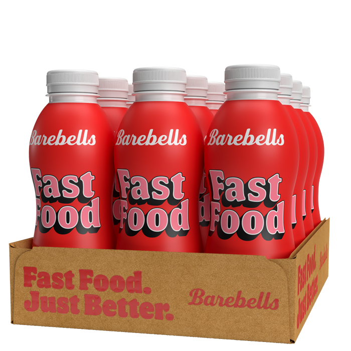 12 x Barebells Fast Food Mltidsersttning 500 ml