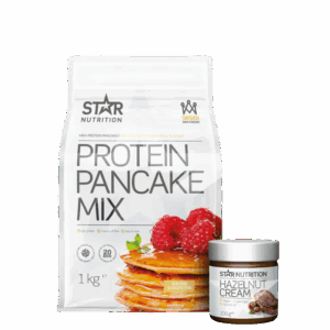 Proteinpannkakor 1 kg + Protein Hasselntskrm 200 g