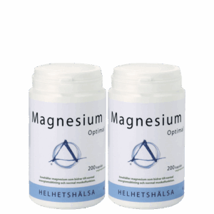 2 x Magnesium Optimal, 200 kapslar