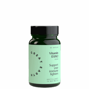 Vitamin D3/K2 Vegansk 60 kapslar