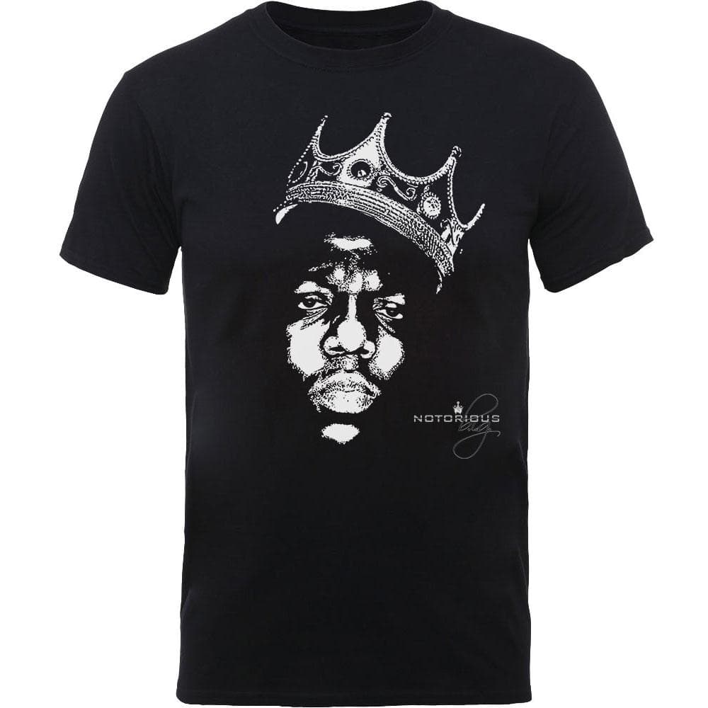 Notorious B.I.G. Unisex Crown T-Shirt fr vuxna