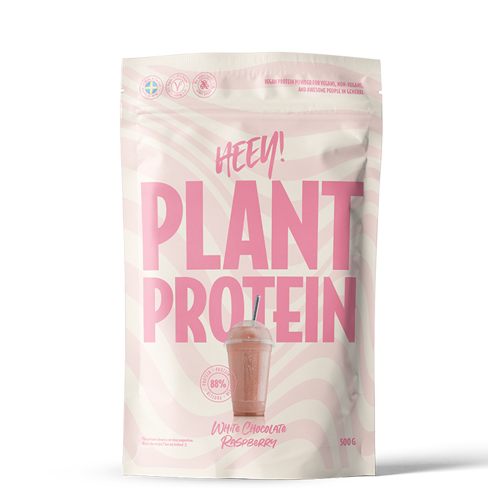 Veganskt Protein Vitchoklad Hallon 500 g