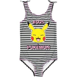 Pokemon Flickor Pikachu endelad baddräkt