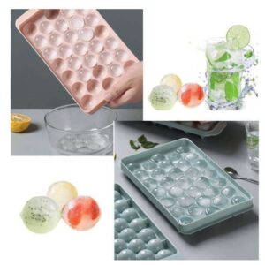 2-pack Isbollar / Iskulor / Kulor / isform, Choklad/Geléform