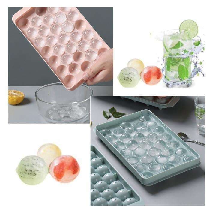 2-pack Isbollar / Iskulor / Kulor / isform, Choklad/Gelform