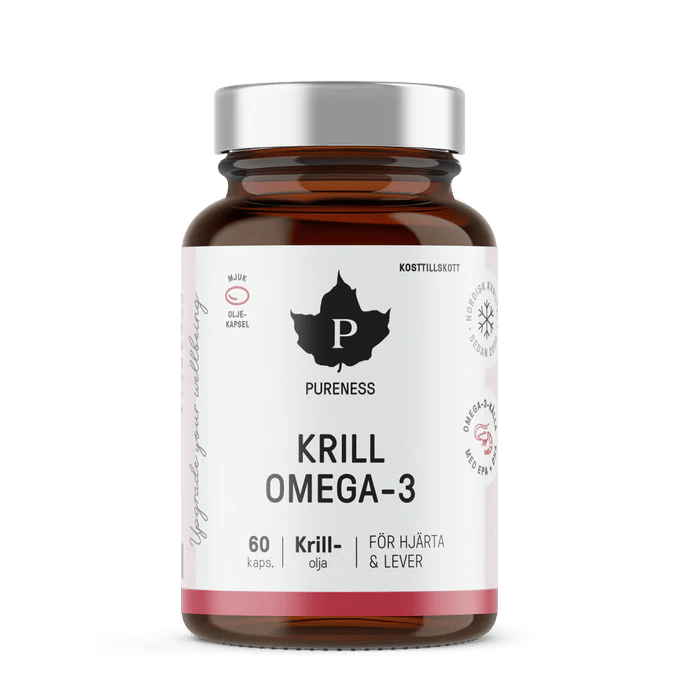 Omega-3 Krill 60 kapslar Pureness