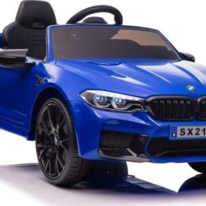 Lean Cars BMW M5 Blå batteribil