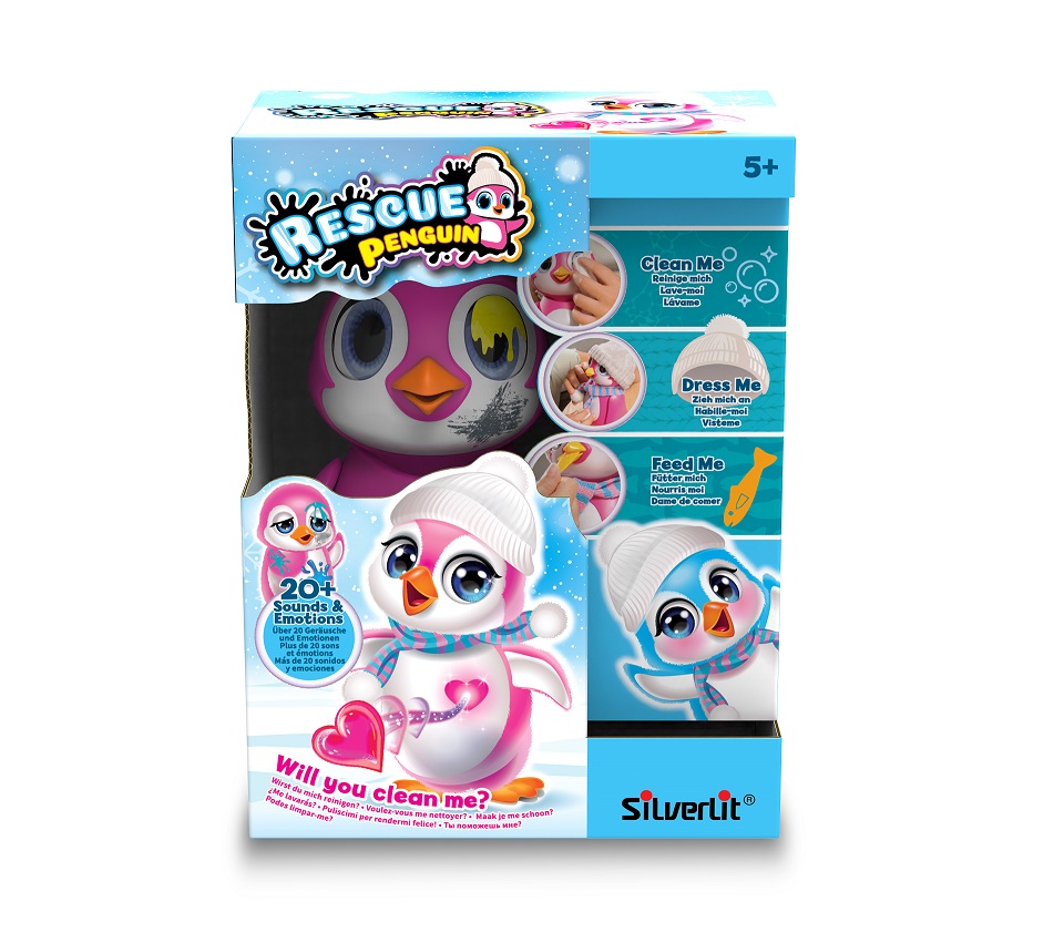 Rescue Pingvin Rosa Silverlit