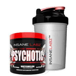 Psychotic Pre-Workout 35 portioner + Insane Labz Shaker