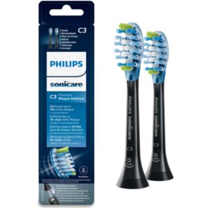 Philips Refiller Sonicare C3 Premium Plaque svart, 2-pack