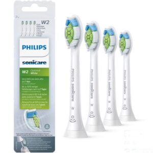 Philips Refiller Sonicare W2 Optimal vit, 4-pack