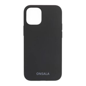 Onsala Mobilskal Silikon iPhone 12 Mini, Black