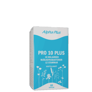 Pro 10 Plus Mjlksyrabakterier 60 kapslar
