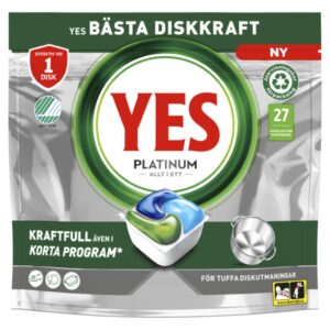 Yes Platinum All in One Maskindisktabletter 27 st