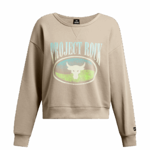 Project Rock HW Terry Longsleeve, Taupe