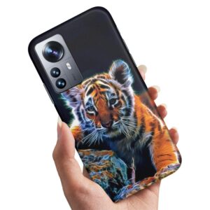 Xiaomi 12 Pro - Skal/Mobilskal Tigerunge