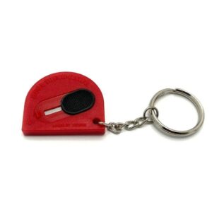 Nyckelring - Paketkniv Röd