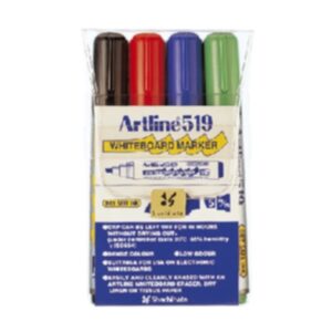 Whiteboardpenna Artline EK-519, 4-set