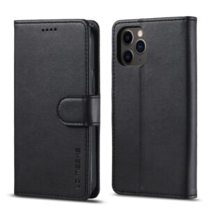 LC.IMEEKE Plnboksfodral iPhone 12/12 Pro Svart