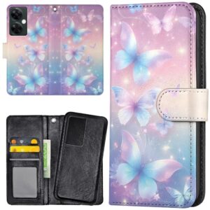 OnePlus Nord CE 3 Lite 5G - Plnboksfodral/Skal Butterflies
