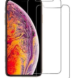 2-Pack - iPhone X/Xs - Skrmskydd i hrdat glas