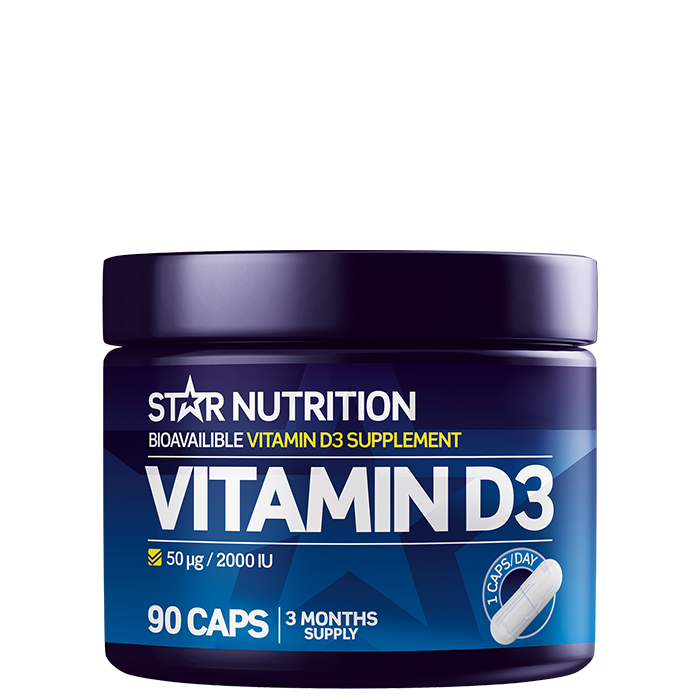 Vitamin D3 90 kapslar