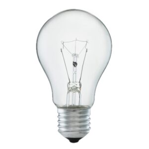 Normalformad glödlampa 25W E27 Klar