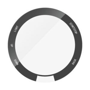 PanzerGlass - Skärmskydd för smart klocka - glas - ramfärg svart - för Garmin Forerunner 265