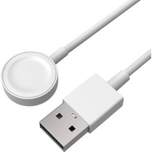 Laddare för Apple Watch Series 8 till Series 1 - PHONILLICO - Vit - 1m