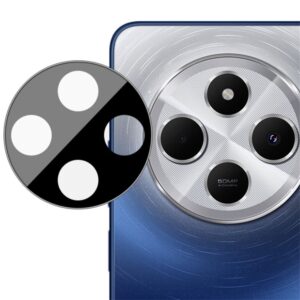 2-PACK SKALO Xiaomi Redmi 14C 3D Linsskydd/Kameraskydd Härdat Glas - Svart