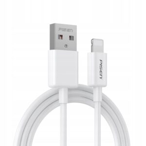 LIGHTNING USB-KABEL FÖR APPLE IPHONE SNABBLADDNING 0,2M 20CM PISEN