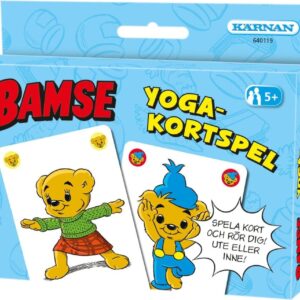 Kortspel Bamse Yogakortspelet- Kärnan