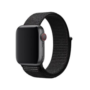 Nylonarmband Apple Watch Series 10 46mm Svart