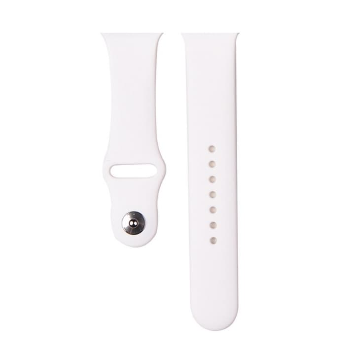 Devia armband Deluxe Sport fr Apple Watch 41mm/ 40mm/ 38mm vit