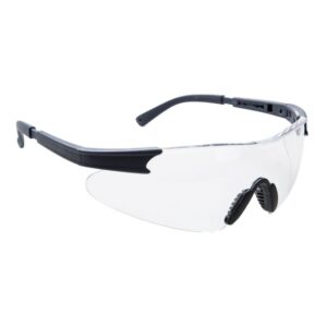 Portwest Unisex Vuxen Böjda Skyddsglasögon