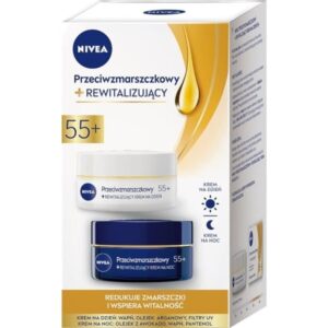 NIVEA_SET Anti-wrinkle+ shaping night cream 55+ 50ml + Anti-wrinkle+ shaping day cream 55+ 50ml
