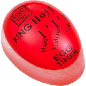 KingHoff mekanisk äggklocka röd (KH-1015)