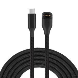 Laddkabel Data-Sync 90° USB-C Garmin VivoActive 4S