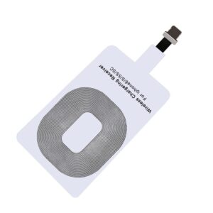 Qi Adapter - Trdls mottagare fr laddning av iPhone - Vit